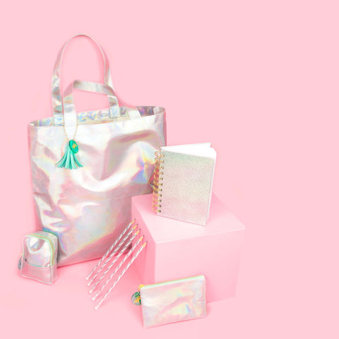 holographic stationery - Lizzie Darden