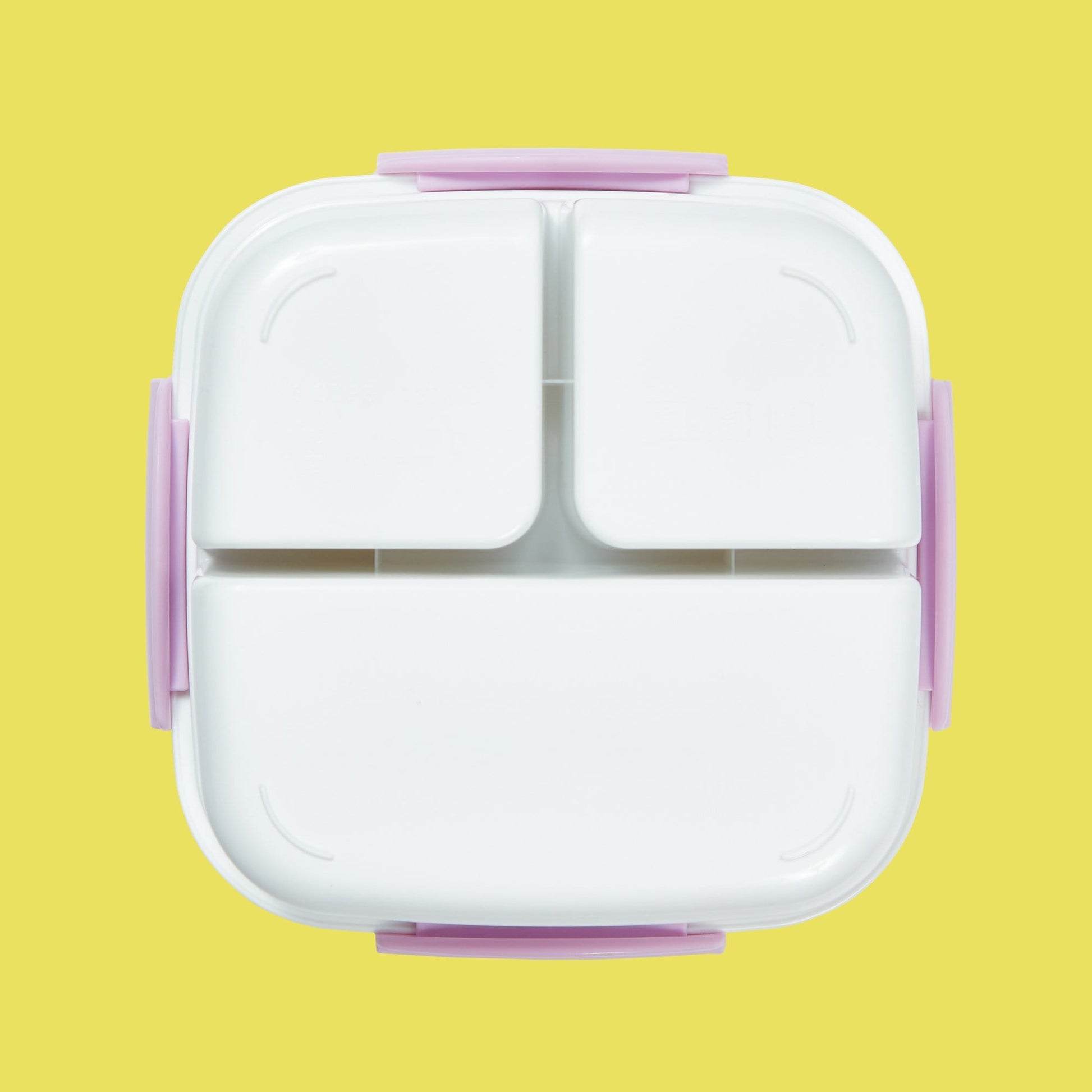 bottom of bento box, white